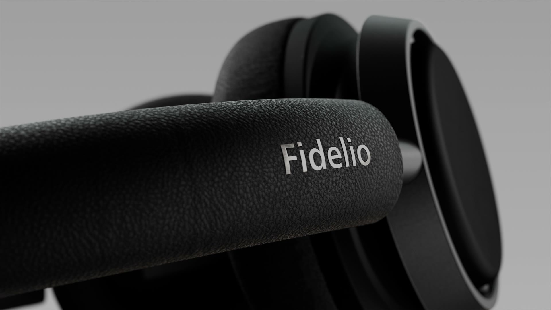 De hoofdband met het Fidelio-logo.